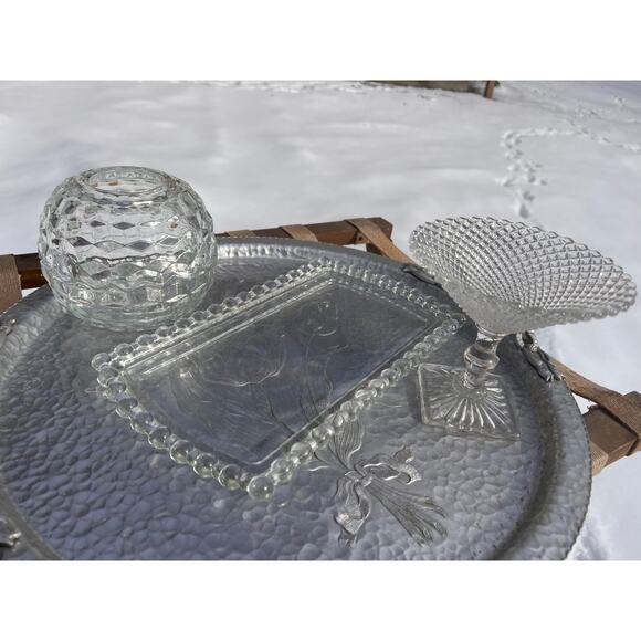 Vintage Clear Glass Fairy Lamp - Picture 10 of 12